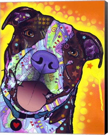 Framed Daisy Pit Print