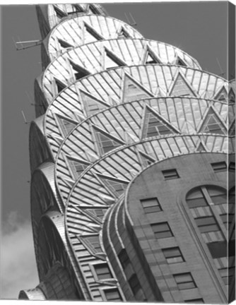 Framed Chrysler Detail Print