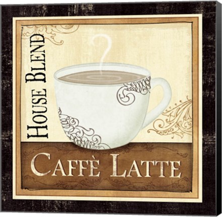 Framed Coffee and Cream I Print