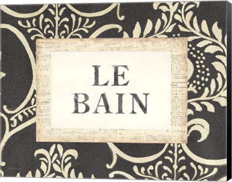 Framed Le Bain Print