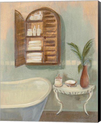 Framed Steam Bath II Print