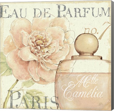 Framed Fleurs and Parfum II Print