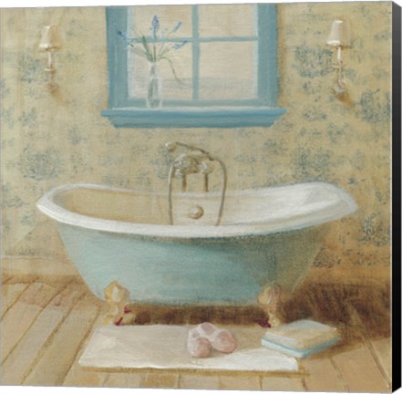 Framed Victorian Bath I Print