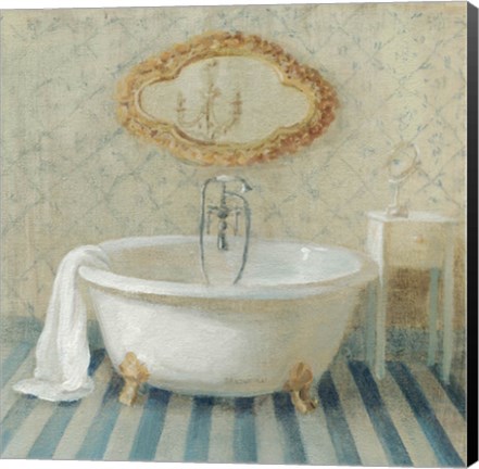 Framed Victorian Bath II Print