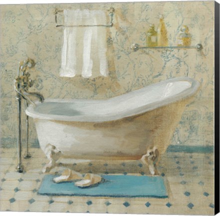 Framed Victorian Bath III Print