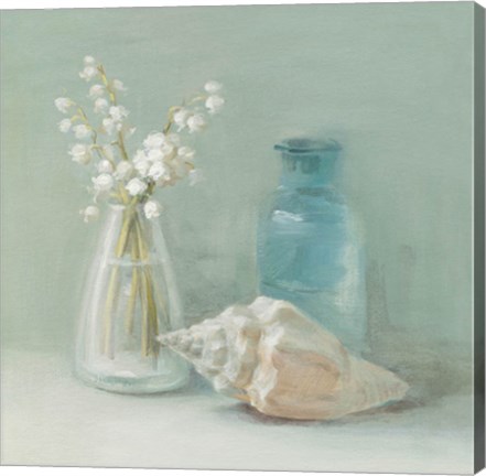 Framed Lily of the Valley Spa Print