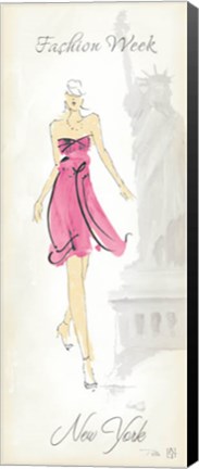 Framed Fashion Lady II Print