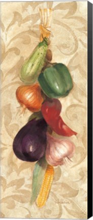 Framed Mixed Vegetables II Print