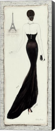 Framed Elegance Diva I Print