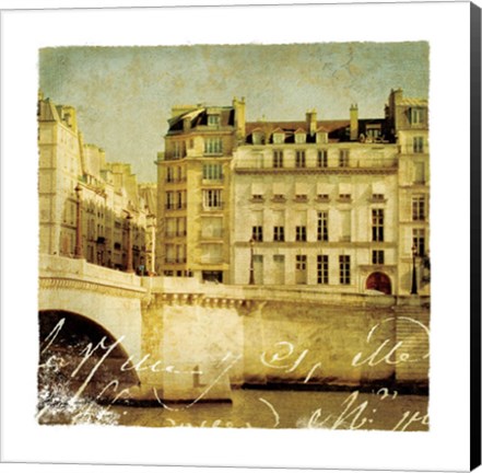 Framed Golden Age of Paris III Print