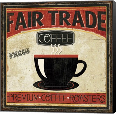 Framed Coffee Roasters I Print