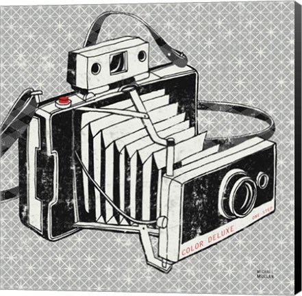 Framed Vintage Analog Camera Print