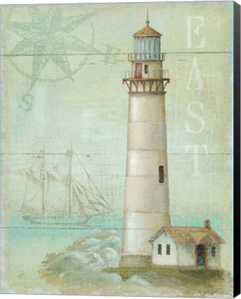 Framed East Coastal Light Print