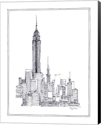 Framed Empire State Print