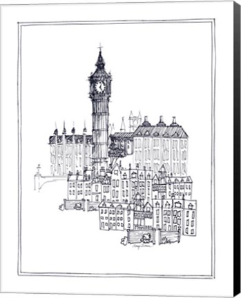 Framed Big Ben Print