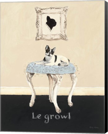 Framed Le Growl Print