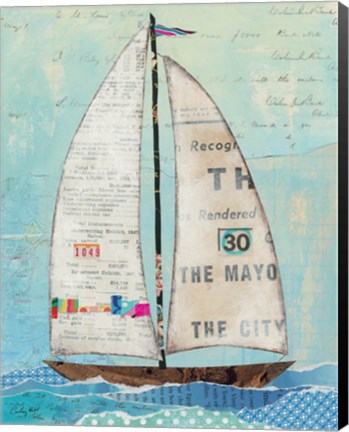 Framed At the Regatta III Print