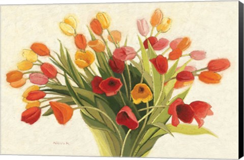 Framed Spring Tulips Print