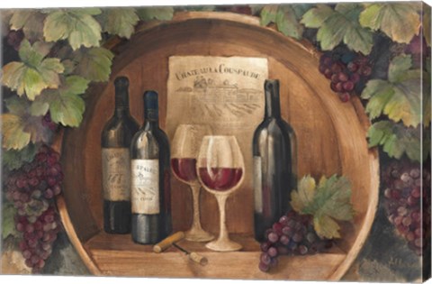 Framed At the Winery Print