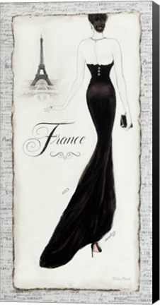 Framed Elegance I Print