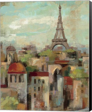 Framed Spring in Paris II Print