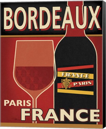 Framed Bordeaux Print