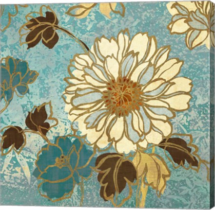 Framed Sophias Flowers II Print