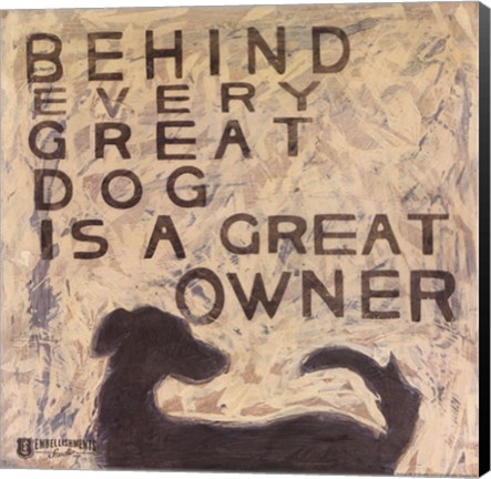 Framed Great Dog Print
