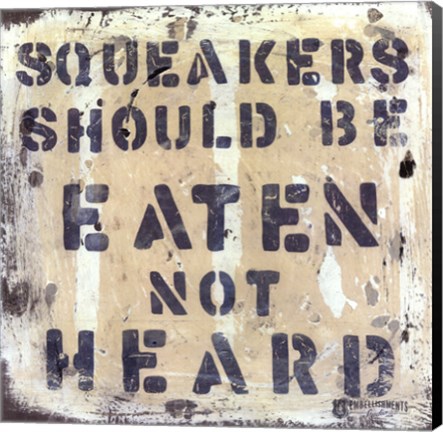 Framed Squeakers Print
