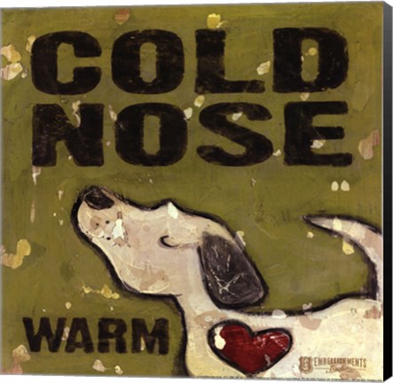 Framed Cold Nose Print