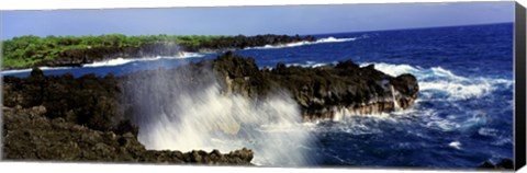 Framed Wainanapanapa State Park Maui HI USA Print