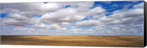 Framed Clouds over open rangeland, Texas, USA Print