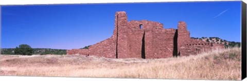 Framed Ruins of building, Salinas Pueblo Missions National Monument, New Mexico, USA Print