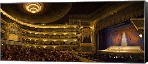 Framed Crowd at Mariinsky Theatre, St. Petersburg, Russia Print