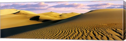 Framed Cloudy Skies Over Great Sand Dunes National Park, Colorado, USA Print