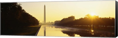 Framed Washington Monument, Washington DC, District Of Columbia, USA Print