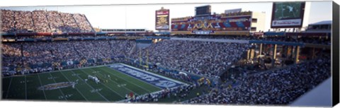 Framed High angle view of a football stadium, Sun Devil Stadium, Arizona State University, Tempe, Maricopa County, Arizona, USA Print