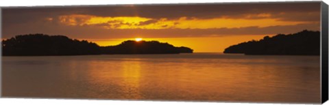 Framed Islands in the sea, Everglades National Park, Miami, Florida, USA Print