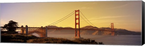 Framed Golden Gate Bridge Print