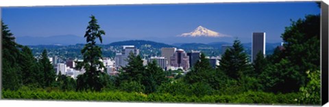 Framed Mt Hood Portland Oregon USA Print