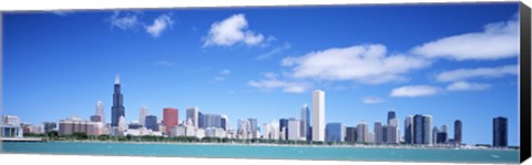 Framed Skyline, Chicago, Illinois, USA Print