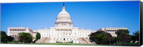 Framed US Capitol, Washington DC, District Of Columbia, USA Print