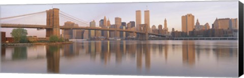 Framed Brooklyn Bridge Manhattan New York City NY Print