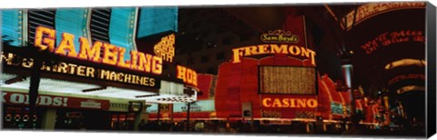 Framed Fremont Street Experience Las Vegas NV Print