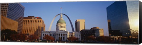 Framed Buildings in St. Louis MO Print