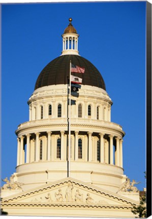 Framed California State Capitol Building Sacramento CA Print