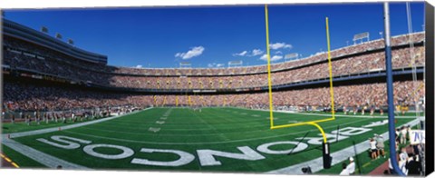 Framed Mile High Stadium Print