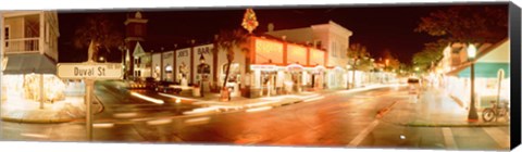 Framed Sloppy Joe&#39;s Bar, Duval Street, Key West, Florida, USA Print