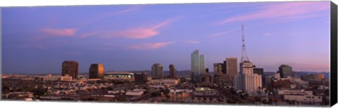 Framed Buildings in a city, Phoenix, Maricopa County, Arizona, USA Print