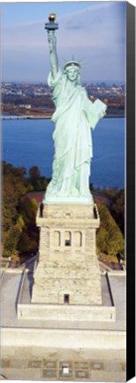 Framed Statue Of Liberty, New York, NYC, New York City, New York State, USA Print